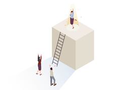 pull throughのイラスト